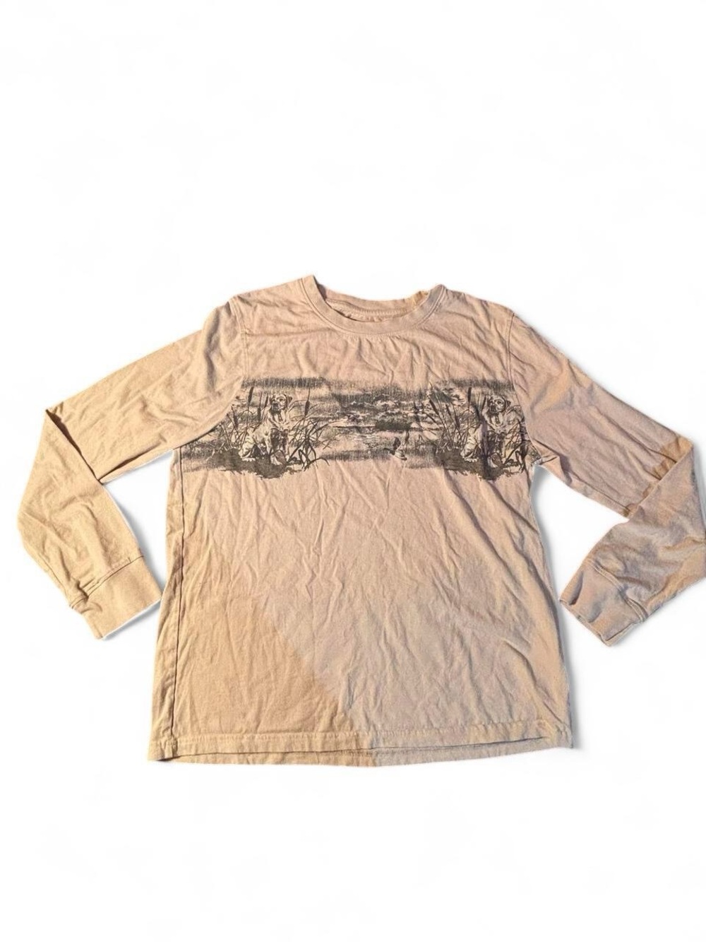 Field & Forest Long-Sleeve Graphic Duck Hunting Shirt